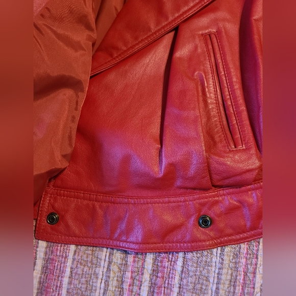 * Vintage 80s Wilson's Leather Jacket - Picture 4 of 7